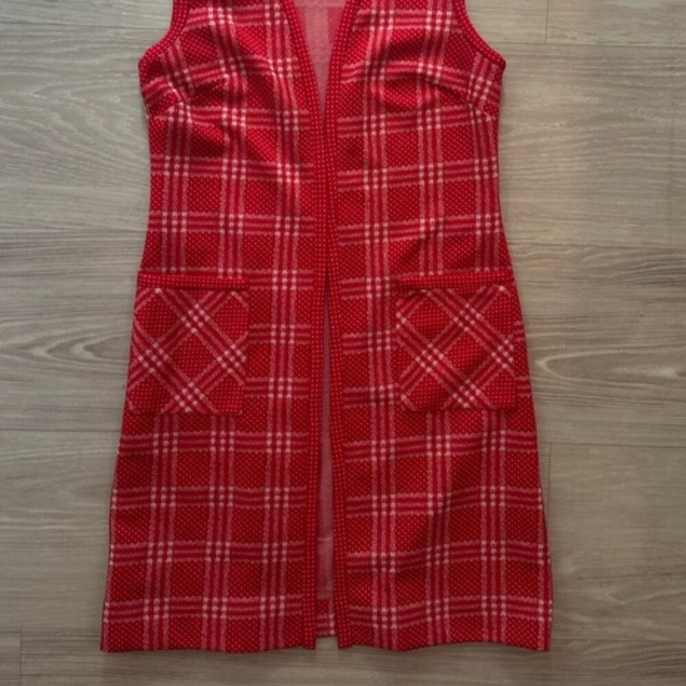 Kay Windsor Plaid Cardigan